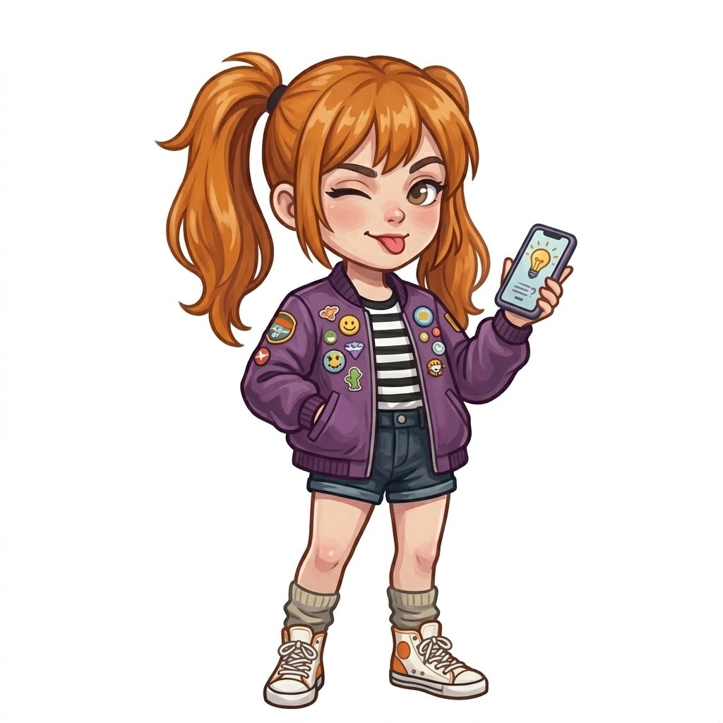 ENTP(討論者)の女性キャラクターイメージ