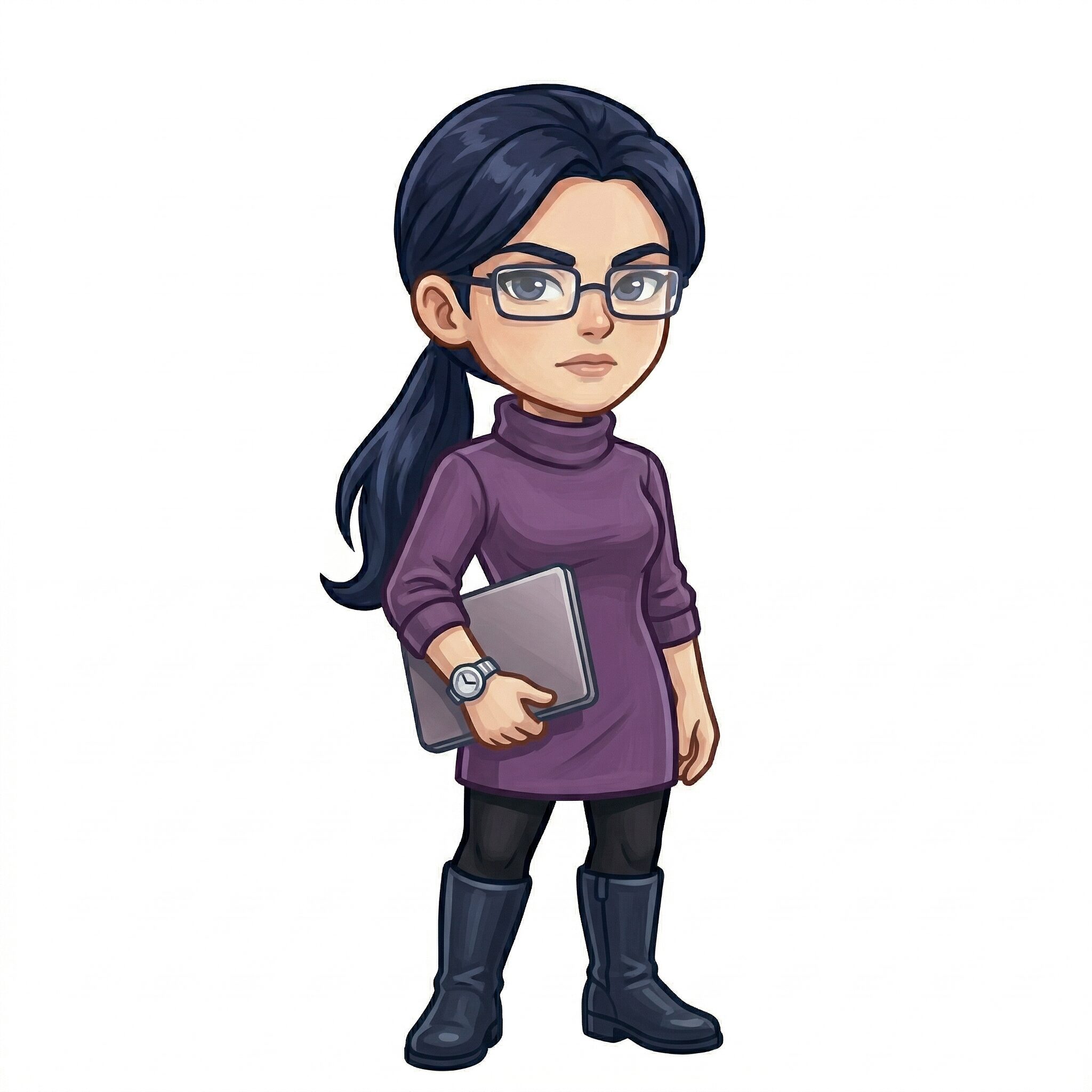 INTJ（建築家）の女性キャラクターイメージ