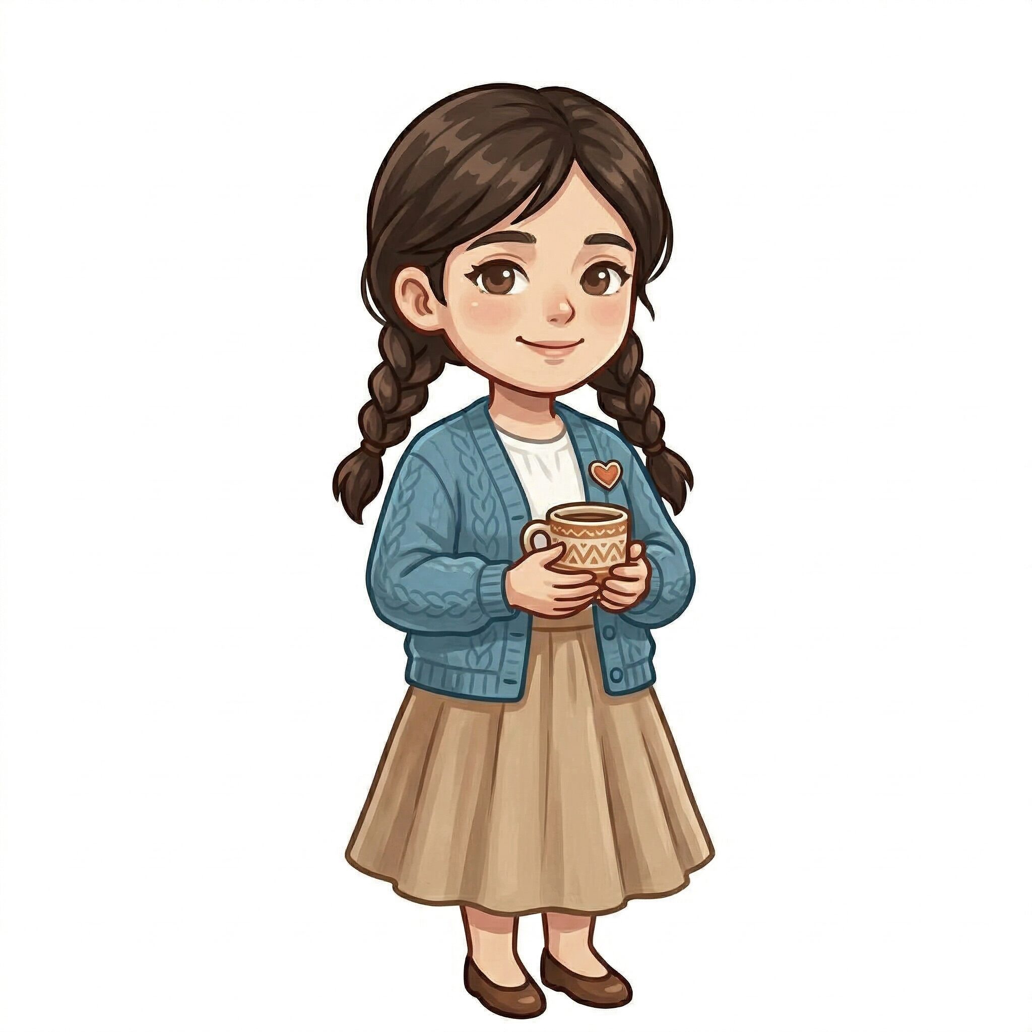 ISFJ(擁護者)の女性キャラクターイメージ